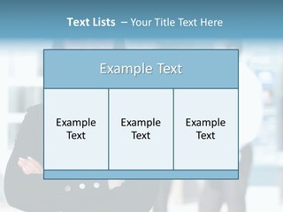 Leader White Beautiful PowerPoint Template
