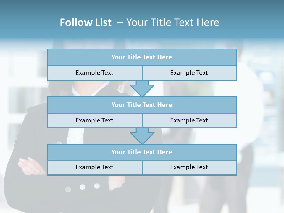 Leader White Beautiful PowerPoint Template