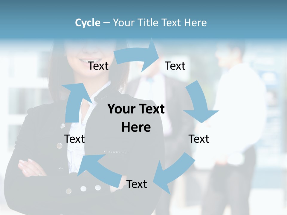 Leader White Beautiful PowerPoint Template
