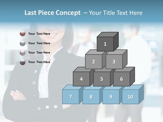 Leader White Beautiful PowerPoint Template