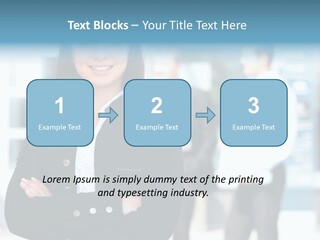 Leader White Beautiful PowerPoint Template