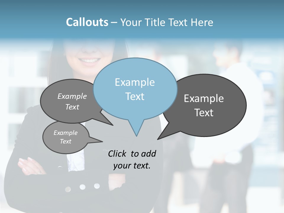 Leader White Beautiful PowerPoint Template