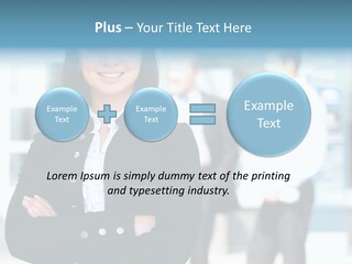Leader White Beautiful PowerPoint Template