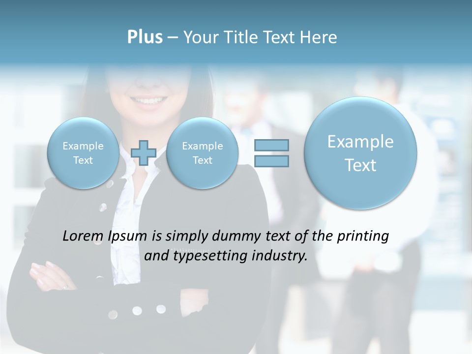 Leader White Beautiful PowerPoint Template