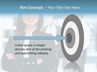 Leader White Beautiful PowerPoint Template