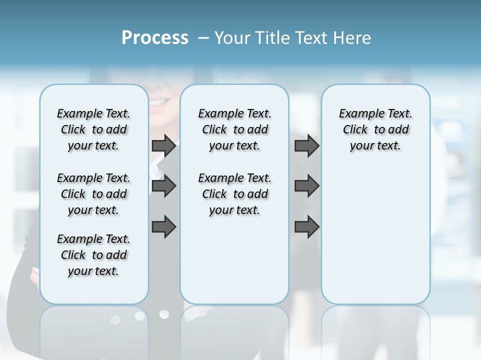 Leader White Beautiful PowerPoint Template