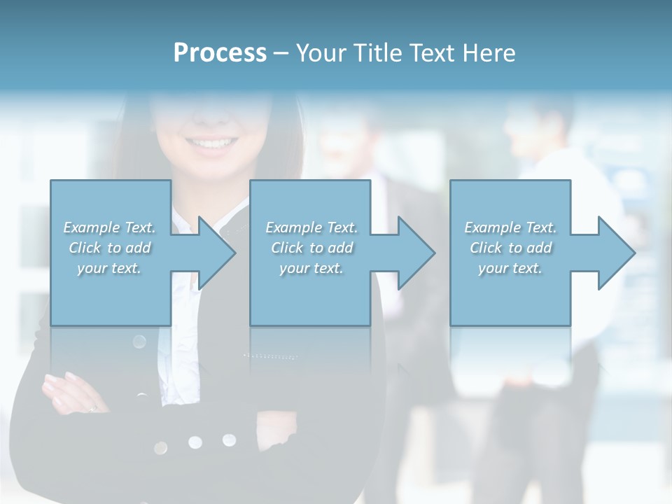 Leader White Beautiful PowerPoint Template