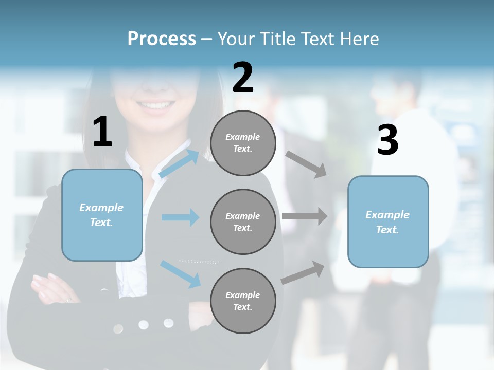 Leader White Beautiful PowerPoint Template