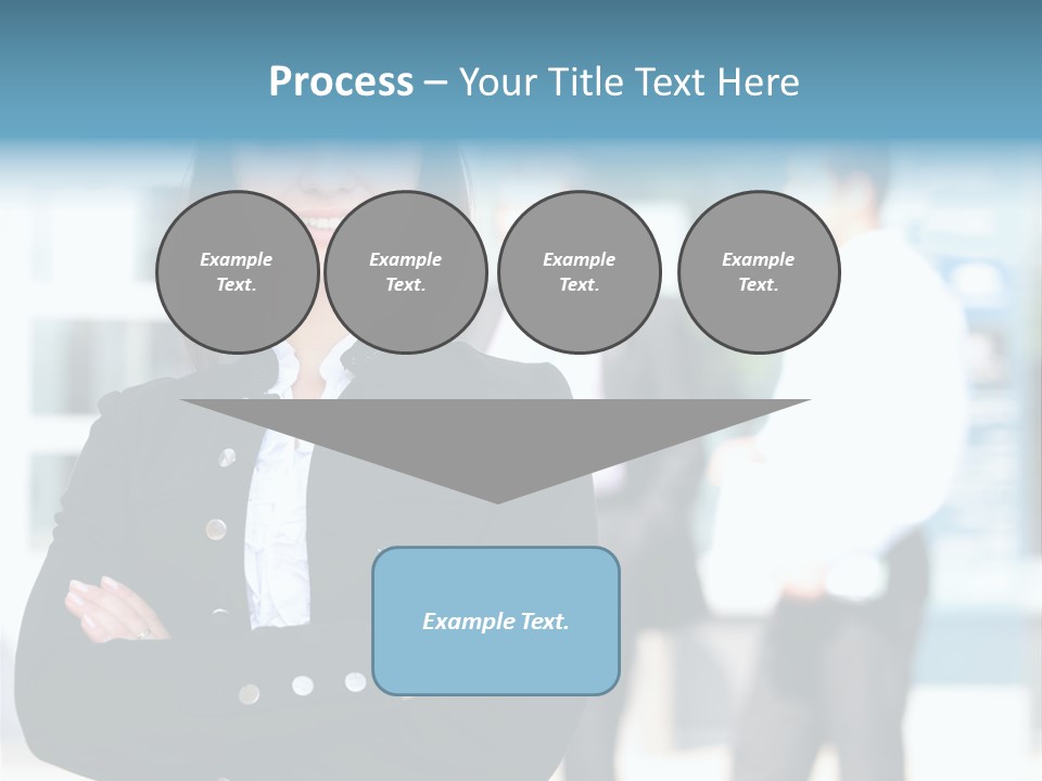 Leader White Beautiful PowerPoint Template