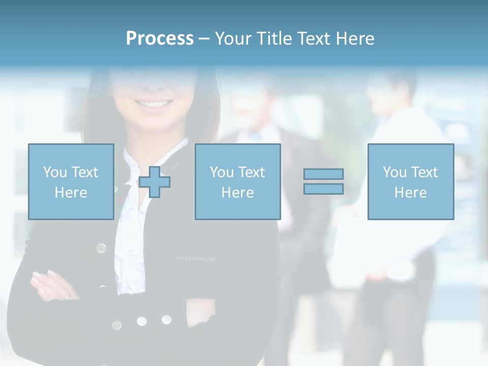 Leader White Beautiful PowerPoint Template