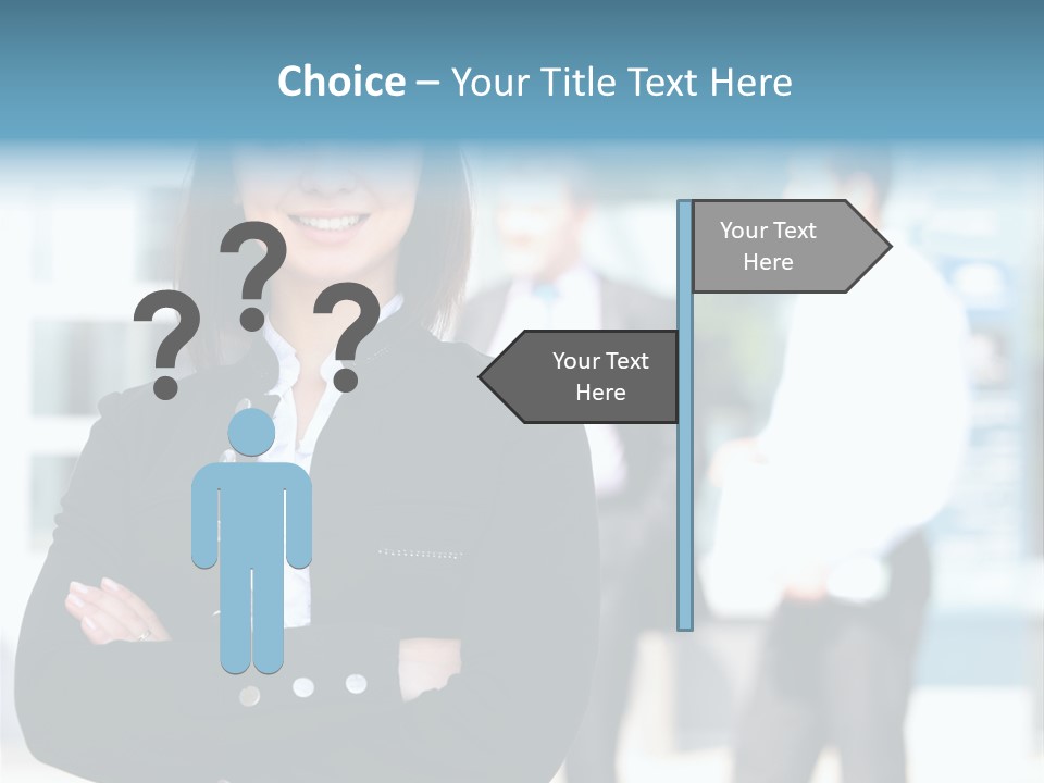 Leader White Beautiful PowerPoint Template