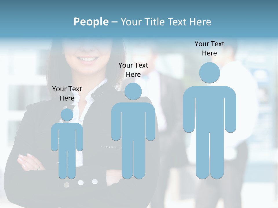 Leader White Beautiful PowerPoint Template