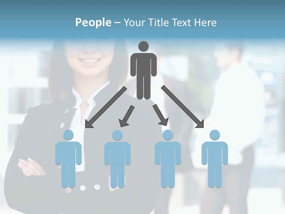 Leader White Beautiful PowerPoint Template