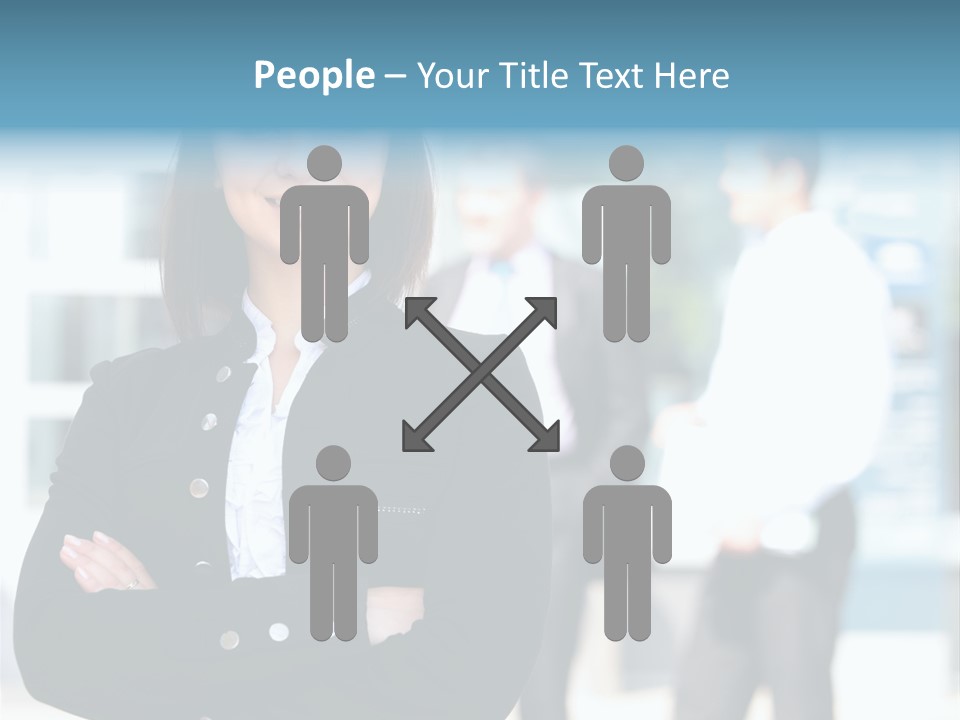 Leader White Beautiful PowerPoint Template