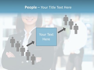 Leader White Beautiful PowerPoint Template