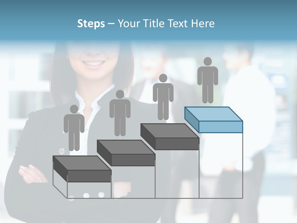 Leader White Beautiful PowerPoint Template