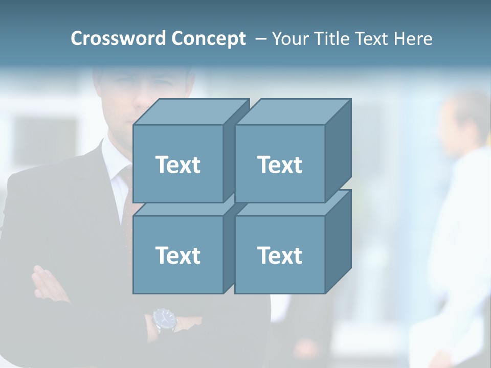 Girl Standing Human PowerPoint Template