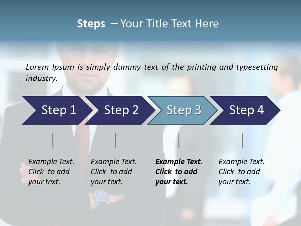 Girl Standing Human PowerPoint Template