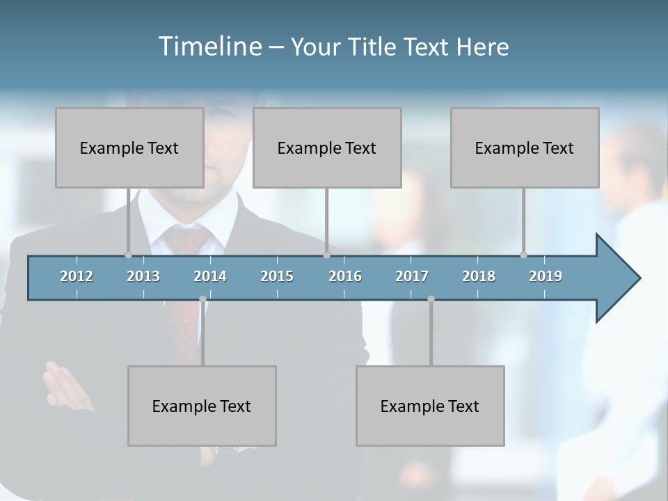 Girl Standing Human PowerPoint Template