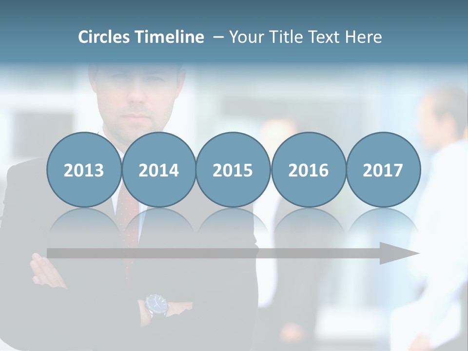 Girl Standing Human PowerPoint Template