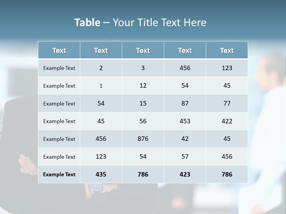 Girl Standing Human PowerPoint Template