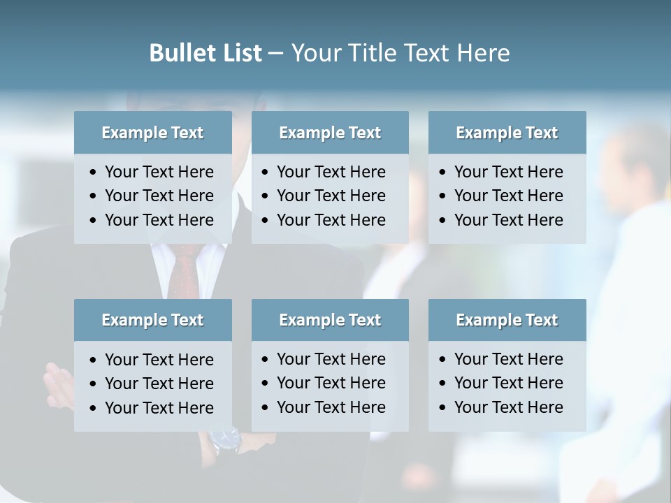 Girl Standing Human PowerPoint Template