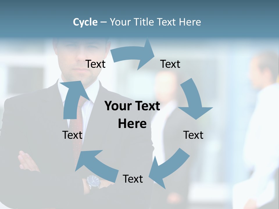 Girl Standing Human PowerPoint Template