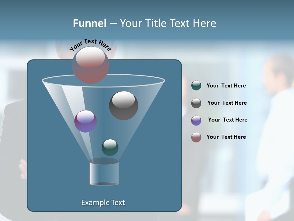 Girl Standing Human PowerPoint Template