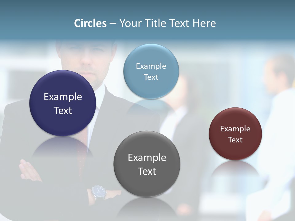 Girl Standing Human PowerPoint Template