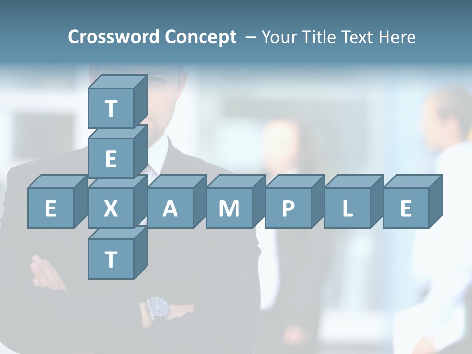 Girl Standing Human PowerPoint Template