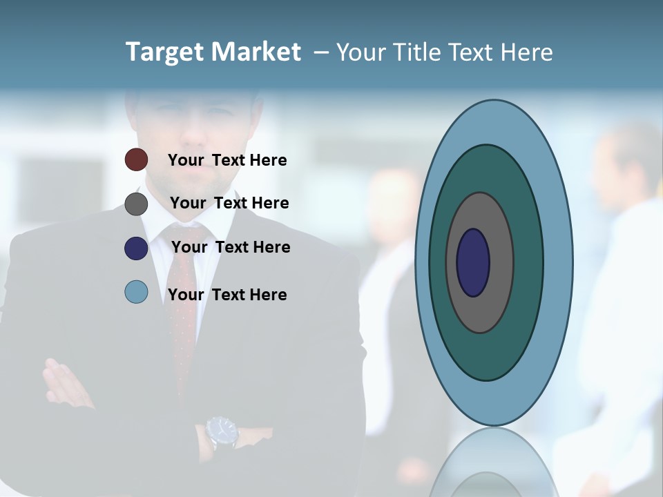 Girl Standing Human PowerPoint Template