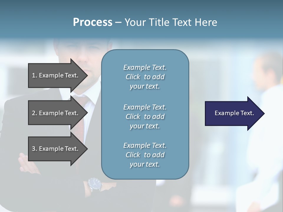 Girl Standing Human PowerPoint Template