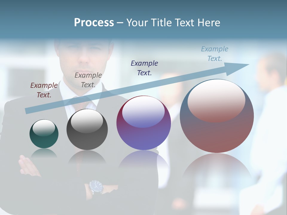 Girl Standing Human PowerPoint Template