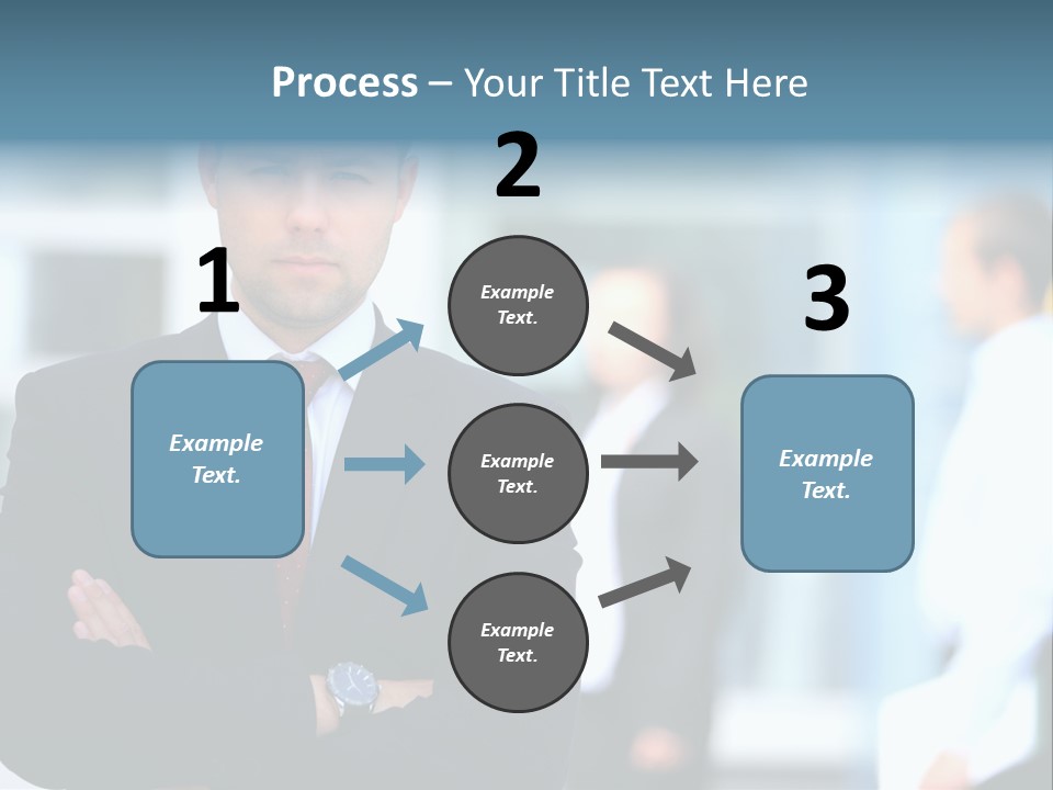 Girl Standing Human PowerPoint Template