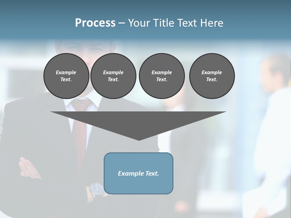 Girl Standing Human PowerPoint Template