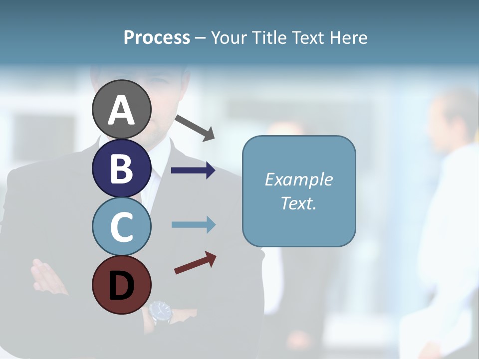 Girl Standing Human PowerPoint Template
