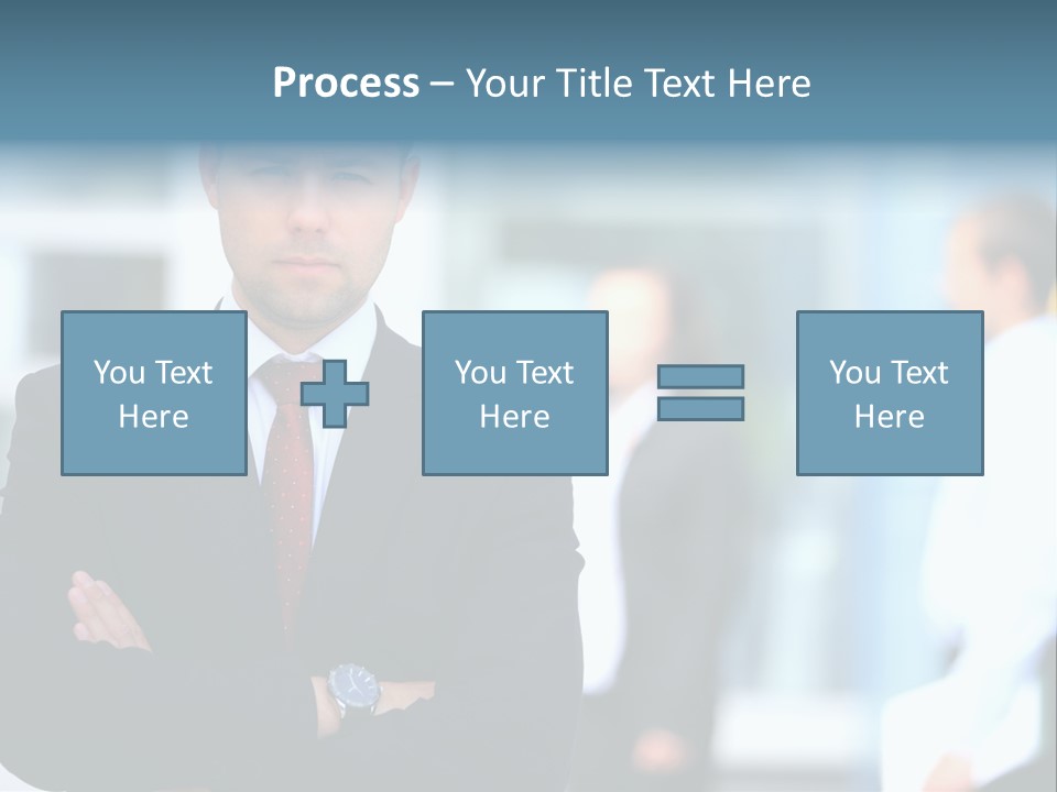 Girl Standing Human PowerPoint Template
