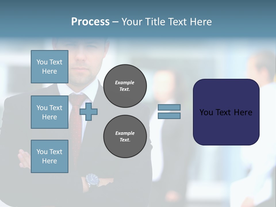 Girl Standing Human PowerPoint Template