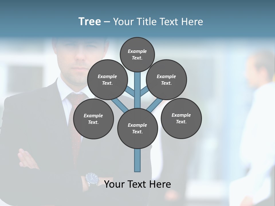 Girl Standing Human PowerPoint Template