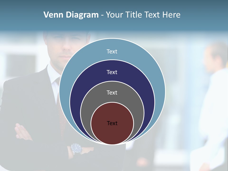 Girl Standing Human PowerPoint Template