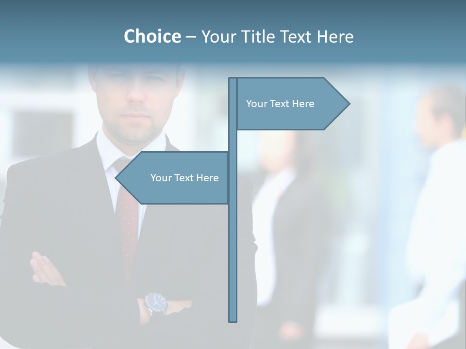 Girl Standing Human PowerPoint Template