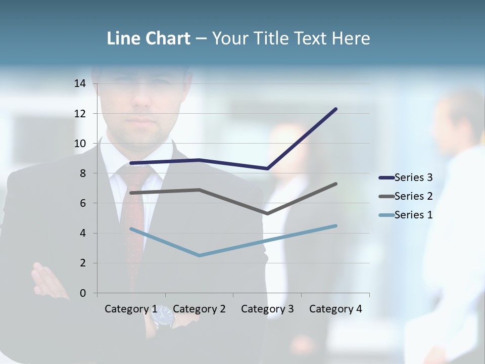 Girl Standing Human PowerPoint Template