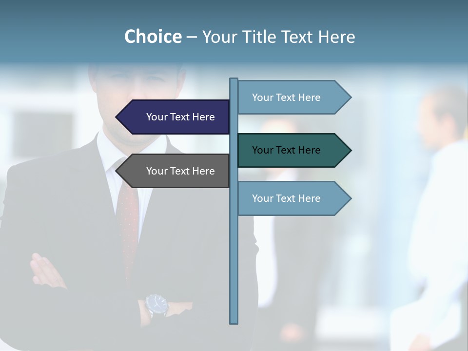 Girl Standing Human PowerPoint Template