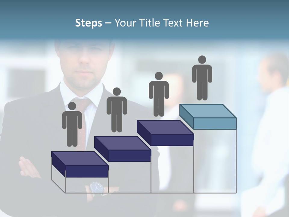 Girl Standing Human PowerPoint Template