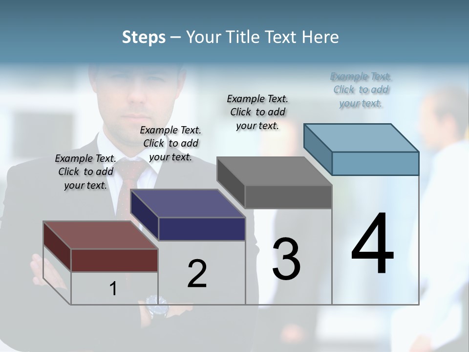 Girl Standing Human PowerPoint Template