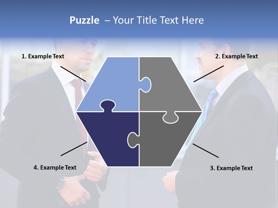 Business Teamwork Corporate PowerPoint Template