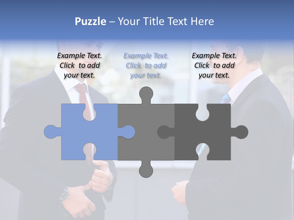 Business Teamwork Corporate PowerPoint Template