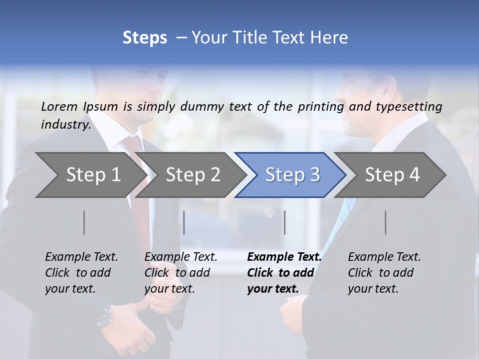Business Teamwork Corporate PowerPoint Template