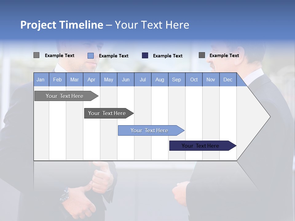 Business Teamwork Corporate PowerPoint Template