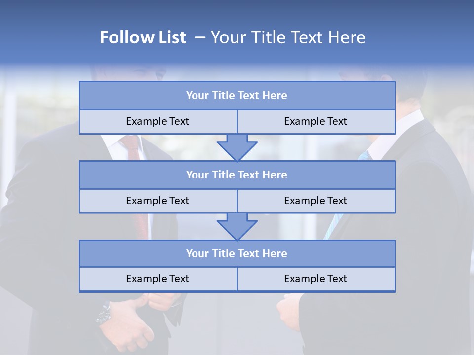 Business Teamwork Corporate PowerPoint Template